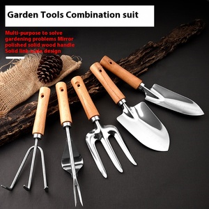 Petite pelle domestique en acier inoxydable pour jardinage bricolage pelle en bois pour rempotage des plantes pelle en fer succulente pour fleur - Product Image 5