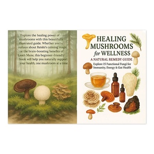<span class=keywords><strong>Guide</strong></span> des champignons thérapeutiques imprimés pour le bien-être : une exploration des 15 types de traitements fongiques - Édition cadeau - Product Image 1