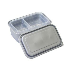 Caja de Comida para Llevar, Contenedor Desechable para Comida para Llevar con 5 Compartimentos, Juego de Bolsas para Preparación de Comidas, <span class=keywords><strong>Precio</strong></span> al por Mayor - Product Image 3