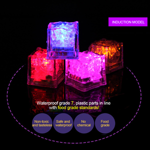 Glaçons lumineux multicolores LED 2026 pour boissons, bars, fêtes, carnaval, livraison directe - Product Image 5