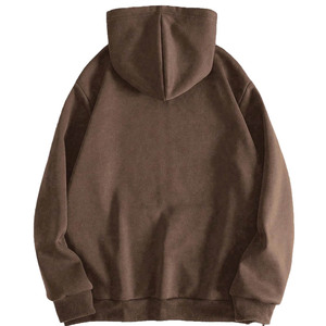 Màu Đỏ Chất Lượng Cao Thời Trang Dạo Phố Nặng Trọng Lượng Baggy Zip Tùy Chỉnh Dtg Zipup Hoodies Người Đàn Ông - Product Image 3