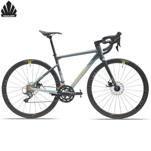 Bicicleta de Carretera de Aluminio 700C, 18 Velocidades, Doble Disco, Cuadro Ligero, Bicicleta de Carreras para Adultos, Cableado Interno Completo, Zxc-261 Haluoda 700C - Product Image 3