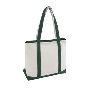 Borsa Tote in Tela Resistente su Misura con Manici a Contrasto e Logo Personalizzato per Regali Aziendali di Lusso - Product Image 6