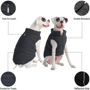 Chaqueta de Invierno para Perro al por Mayor, Abrigo de Invierno Impermeable para Perro, Ropa para Mascotas, Chaqueta de Invierno para Perro Suave, Cálida, Reflectante y Cortavientos - Product Image 6