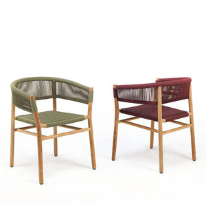 Loisirs de plein air Jardin Patio Resort Hôtel Villa Restaurant Rotin Meubles de salle à manger en <span class=keywords><strong>osier</strong></span> Chaise - Product Image 1