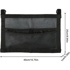 Bolsa de almacenamiento para palas de Ping Pong, organizador portátil de malla transpirable para colgar raquetas y pelotas, para equipos de tenis de mesa - Product Image 5