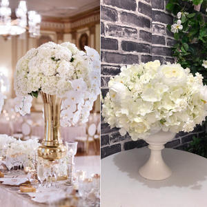 Accessoires de décoration de mariage boule de fleurs rose arc de fleurs Usher et colonne romaine pour célébrations décoration d'intérieur pour la fête des mères - Product Image 5