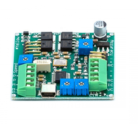 YuBo HackRF One R9 V2.0 1MHz-6GHz con Carcasa Negra Ensamblada, Radio Definida por Software (SDR), Receptor de Radio con Cables, Modelo PCBA-026 ISO9001