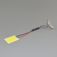 Éclairage automobile blanc, puce COB 24SMD, 24 LED, 12V, lampe de lecture pour voiture, ampoule LED COB, éclairage de toit de voiture, éclairage de dôme intérieur de voiture