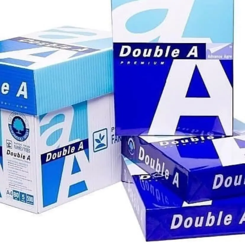 Papel de cópia de qualidade premium 70gsm 80gsm tamanho A4 cor branca para venda