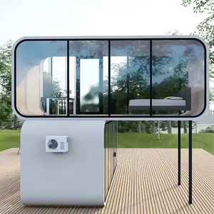 Container Smart Eco-Friendly in Alluminio da 40FT, Apple Cabin House dal Design Moderno <span class=keywords><strong>con</strong></span> 1 Anno di Garanzia per Viaggi all'Aperto - Product Image 3