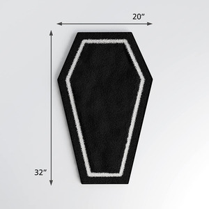 6588 <span class=keywords><strong>Style</strong></span> gothique <span class=keywords><strong>salle</strong></span> <span class=keywords><strong>de</strong></span> <span class=keywords><strong>bain</strong></span> cercueil <span class=keywords><strong>tapis</strong></span> <span class=keywords><strong>de</strong></span> <span class=keywords><strong>bain</strong></span> Halloween <span class=keywords><strong>tapis</strong></span> pour la décoration intérieure cadeaux effrayants <span class=keywords><strong>tapis</strong></span> <span class=keywords><strong>de</strong></span> <span class=keywords><strong>bain</strong></span> noir - Product Image 3