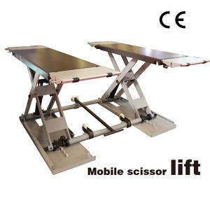 3000kg gunting angkat tengah silinder <span class=keywords><strong>CE</strong></span> 2 kustom Lift mobil untuk sasis mobil lebih panjang - Product Image 2