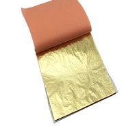 Feuille d'or en rouleau de grande quantité disponible, 0,15x75m, pour la décoration de plafonds, murs et sculptures