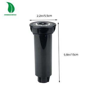 Tête d'<span class=keywords><strong>arrosage</strong></span> <span class=keywords><strong>Rainbird</strong></span> série 1800 RD1804, arroseur escamotable avec clapet anti-retour SAM, régulateur de pression 45 PSI, Flow-Shield - Product Image 2