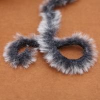 Imitations-Nerz-Mikrofaser-Chenille-Effektgarn, umweltfreundlich, langflorig, handgestrickt, für Mützen und Schals, Großhandel, handgefertigt, DIY, mitteldick