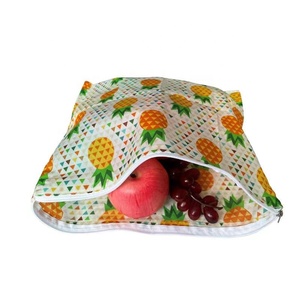 BSCI Factory Beeswax Food Wraps Bag Beeswax Wrap Bread Food Bag