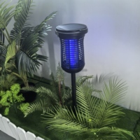 Lámpara UV para matar mosquitos con energía solar, trampa para matar insectos, luz LED para jardín 5,0 (1 opinión) 10 vendidos