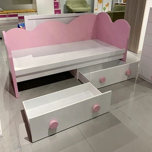 NOVA EUAD103 populaire <span class=keywords><strong>bleu</strong></span> clair enfants meubles de chambre à coucher enfants personnalisé taille enfants <span class=keywords><strong>lit</strong></span> simple en bois enfants lits à bascule - Product Image 3