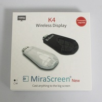 Clé de recopie vidéo Miracast K4, 1080P, TV, Dongle sans fil, écran HD, Airplay, 2.4G