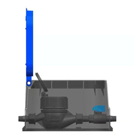 Boîte de compteur d'eau en plastique PP/PE