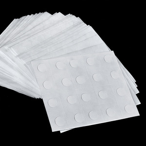 Colle transparente ronde Xijiale, 1,2 cm, 20 points par feuille, pour décorations de mariage et ballons - Product Image 2