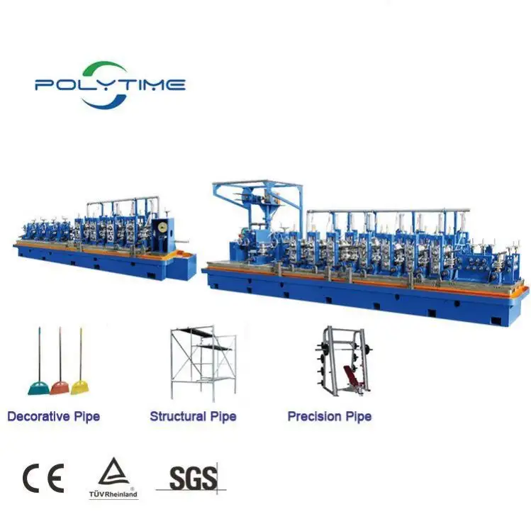 다중 시간 금속 용접 직접 튜브 Hf Erw Ms 강관 용접 밀 롤링 성형 제조 기계