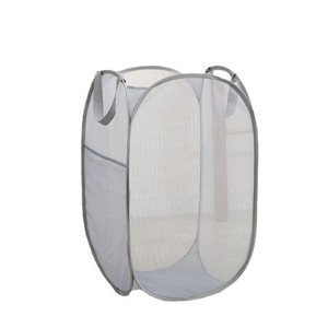 Collapsible Laundry <b>Basket</b> Rectangle <b>Foldable</b> Polyester Clothes Organizer For Home Use - Product Image 5