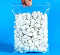 Serviettes compressées imprimées rondes en coton portable de qualité supérieure de 65g x 20cm Débarbouillettes de voyage non tissées jetables Nettoyage de camping