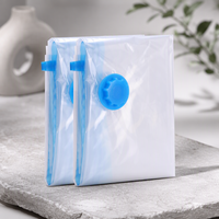 Sacs de rangement sous vide pour draps, serviettes, oreillers, organisateur de placard en lin compressé