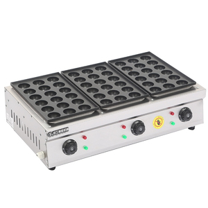Hoge Kwaliteit 220V Elektrische Takoyaki Grill Cooker Maker Commerciële Japanse Takoyaki Oester Ei Verbranding Snack <span class=keywords><strong>Machine</strong></span> - Product Image 2