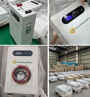 Pack de batteries LiFePO4 Greensun 16 kWh 51,2 V 314 Ah pour système de stockage d'énergie solaire compatible avec les onduleurs Deye Solis Growatt BMS