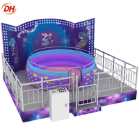 Manège Disco Crazy : Manège rebondissant portable, attraction de fête foraine, manège à sensations fortes en extérieur pour location de terrain de jeux