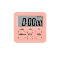Compte à rebours de cuisine numérique Affichage LCD Chronomètre de cuisson électronique magnétique Réveil Stand Timers