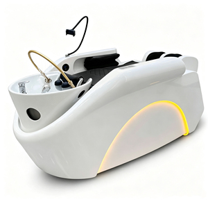 Fauteuil de massage électrique 4D chauffant avec LED pour salon de luxe et spa capillaire - Product Image 2