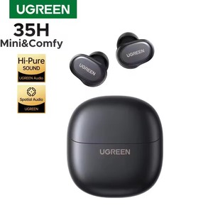 Écouteurs sans fil <span class=keywords><strong>UGREEN</strong></span> <span class=keywords><strong>Bluetooth</strong></span> 6.0 intra-auriculaires légers avec son basses profondes, autonomie de 35h et application mobile - Product Image 1