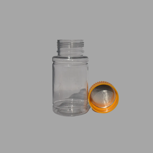 Bottiglia in PET Trasparente di Alta Qualità 100ML, Grado Medicale, a Prova di Perdite per Medicinali / Cosmetici / Bevande - Product Image 3