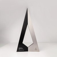 Nouveau design 2025 – Trophée sportif en métal gravé, écoresponsable, le plus vendu, cadeau d'entreprise, récompense, logo personnalisé, sérigraphie