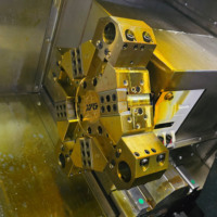 Tour CNC TCK50 avec système de commande Fanuc / GSK / Mitsubishi, tour à métaux CNC robuste pour usinage intensif