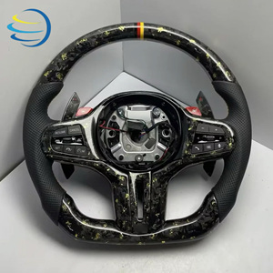 <span class=keywords><strong>Volante</strong></span> LED de Fibra de Carbono Forjado de Calidad OEM para BMW Serie F E46 M3 X5 E53 E63 X1 E84 E61 <span class=keywords><strong>E34</strong></span> E60 M5 E43 328i E90 E83 - Product Image 6
