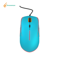 Souris de jeu filaire USB personnalisée OEM ODM en gros avec éclairage RGB