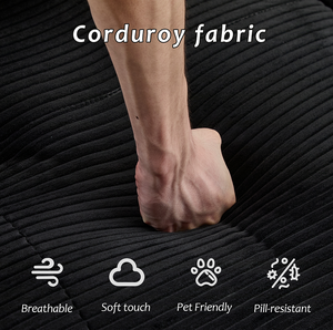 Modern <b>Convertible</b> Memory Foam Compressed Sofa Set 2 Seater Modular Sectional Couch for Apartment & Villa Living Rooms - Product Image 5