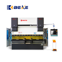 Presse plieuse CNC BEKE WE67K à transmission stable et haute efficacité, 160T 2500, 8 + 1 axes, machine de pliage de tôles hydraulique