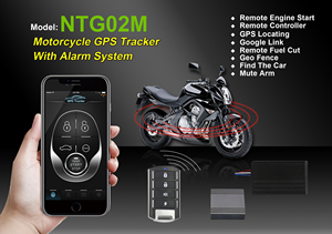 Traceur GPS 4G LTE NTO NTG02M pour moto avec coupure <span class=keywords><strong>moteur</strong></span> à distance, contrôle de verrouillage/déverrouillage, système d'alarme de porte et positionnement GPRS/GSM - Product Image 3
