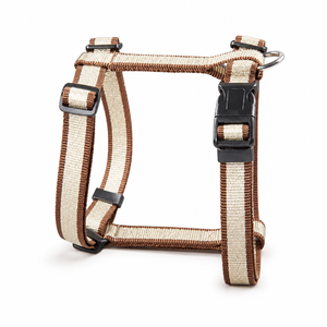 Arnés Clásico para Perro de Nailon a Rayas con Cierre de Hebilla Ajustable para Mascotas - Product Image 1