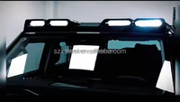 Accessoires pour Chery Jetour T2 : Feux de toit, Spoiler à quatre yeux, Modification, Cadre de porte-bagages, Projecteur