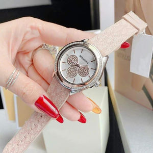 Relojes para <span class=keywords><strong>Mujer</strong></span> M-KS 7206, Nuevo Modelo 2025, <span class=keywords><strong>Reloj</strong></span> Cronógrafo Multifuncional, Resistente al Agua, Luminoso, <span class=keywords><strong>de</strong></span> Cuero <span class=keywords><strong>de</strong></span> Lujo - Product Image 3