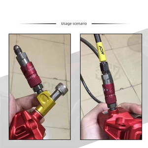 Accessoires de modification pour moto tout-terrain : Raccord rapide AN3 pour étrier de frein et coupure de circuit d'huile - Product Image 3