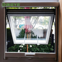 Ventana de Aluminio de Alto Rendimiento con Aislamiento Acústico y Apertura Exterior, Ahorro de Energía para Edificios Residenciales Modernos