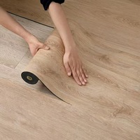 Pegatina de PVC Laminada de Lujo para Piso, Autoadhesiva, de Plástico Imitación Madera, Impermeable, Fácil de Instalar, Baldosas de PVC con Efecto Mármol